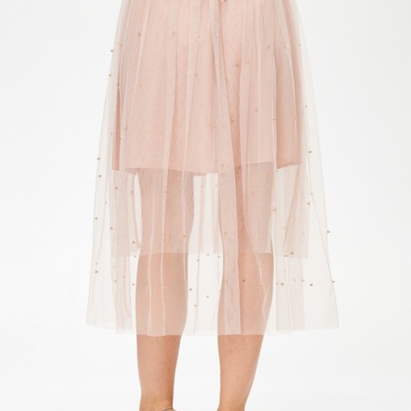 Pearl Tulle Skirt - Picture 6 of 8